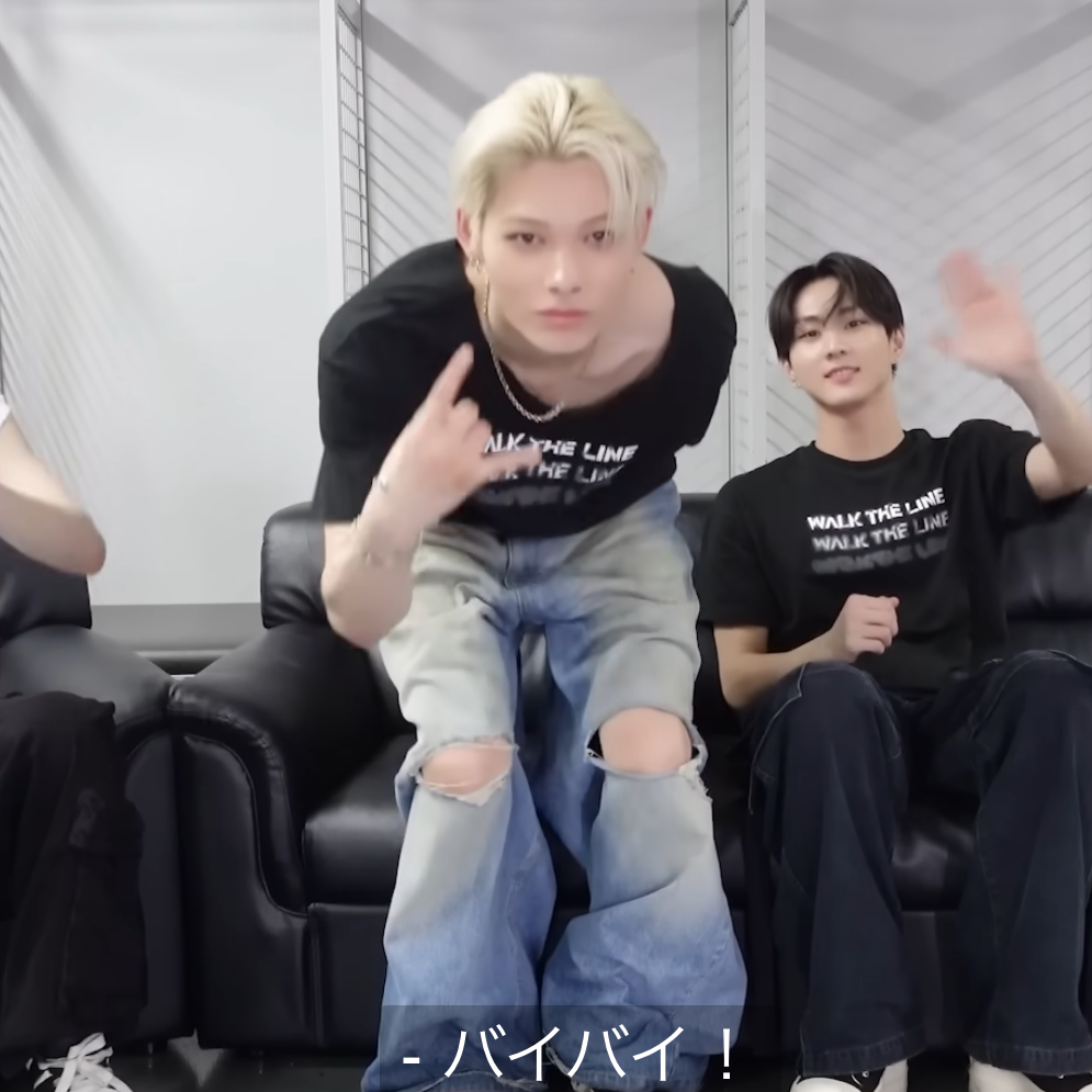 ニキ (ENHYPEN)の舞台裏ショット