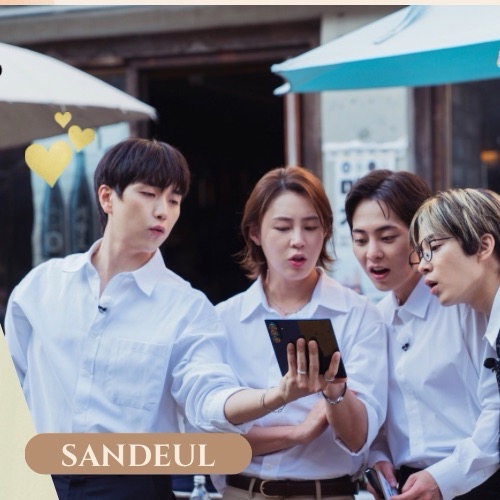 Behind-the-scenes cut of Sandeul (B1A4)