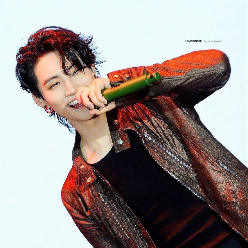 Recent activity shot of JAY B (GOT7)