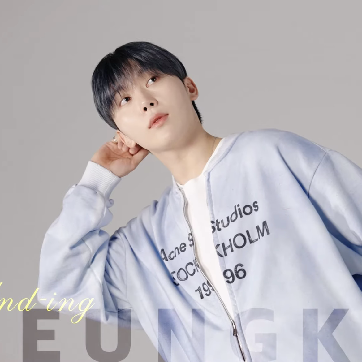 Behind-the-scenes cut of Seungkwan (SEVENTEEN)