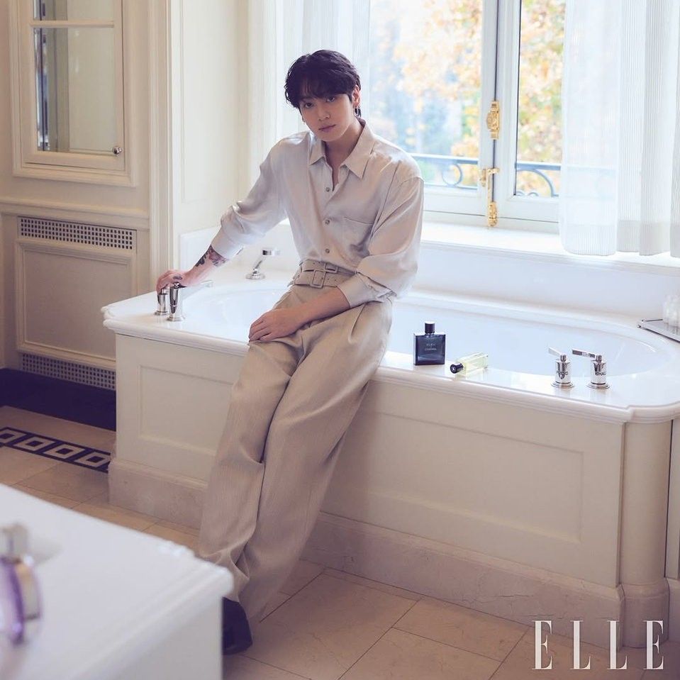 Recent activity shot of Jungkook (BTS)