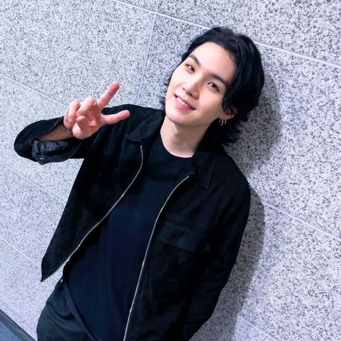 A moment captured by SUGA (BTS)'s fan