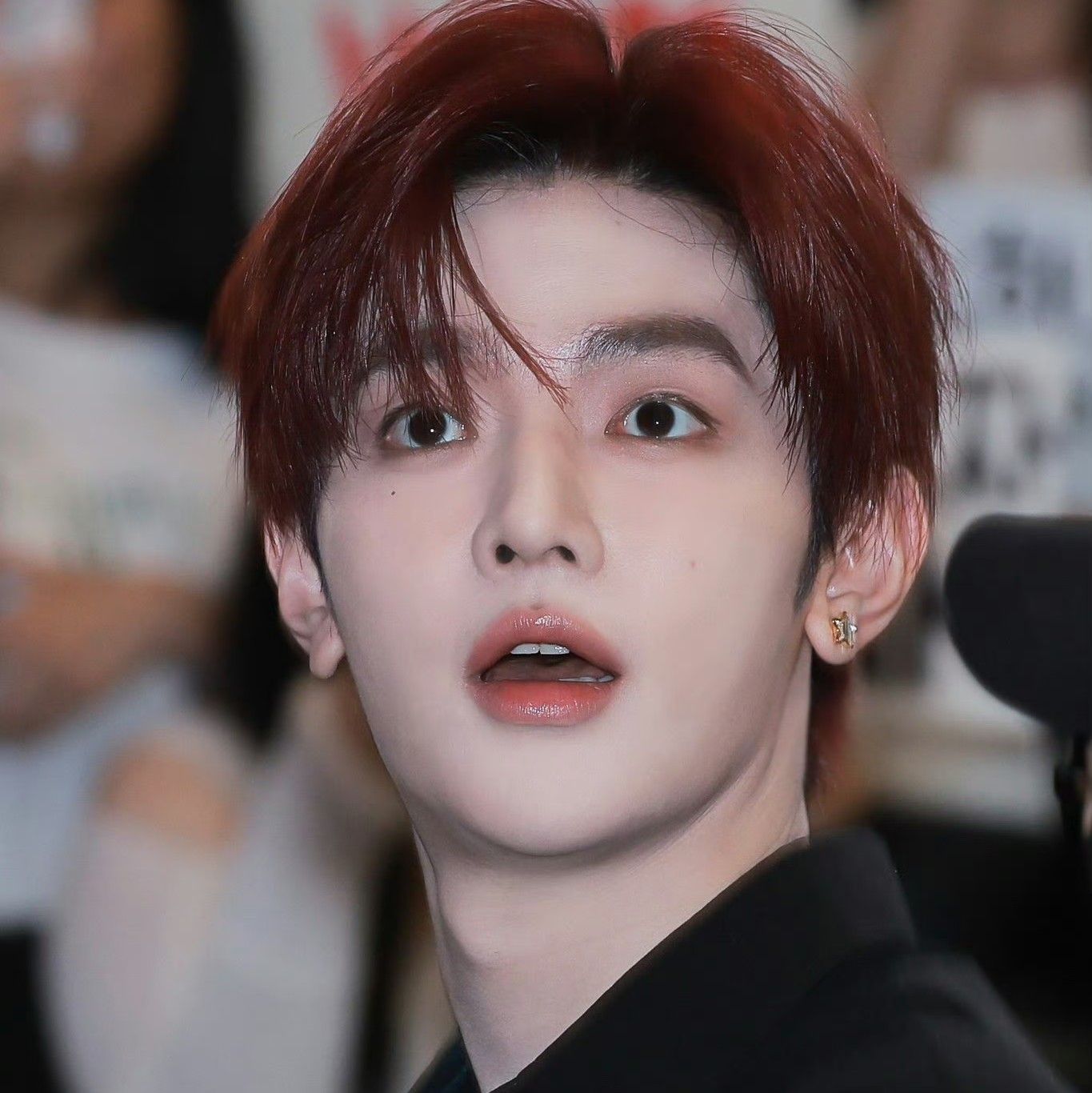 A moment captured by Zhang Hao (ZEROBASEONE)'s fan