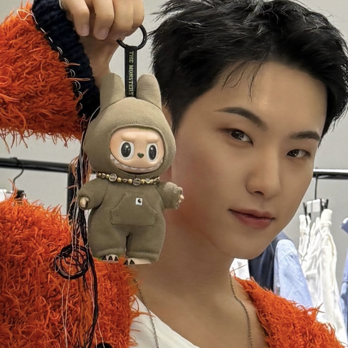 A moment captured by SEVENTEEN's fan