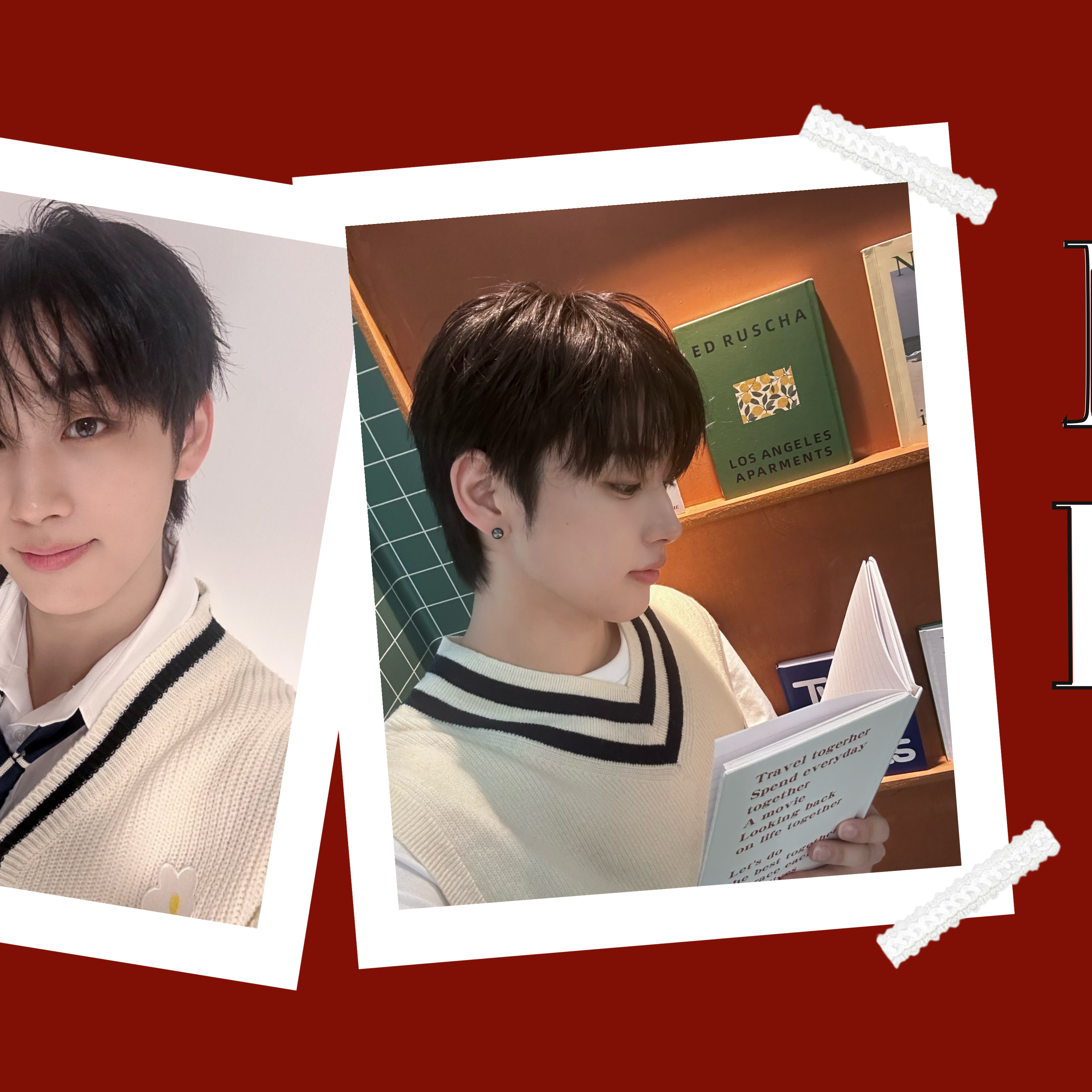 Behind-the-scenes cut of Haruto (YUHZ)