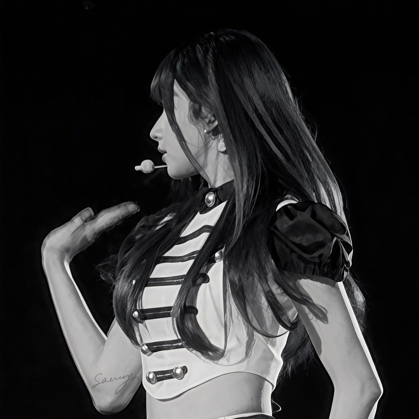 Recent activity shot of Sana (TWICE)