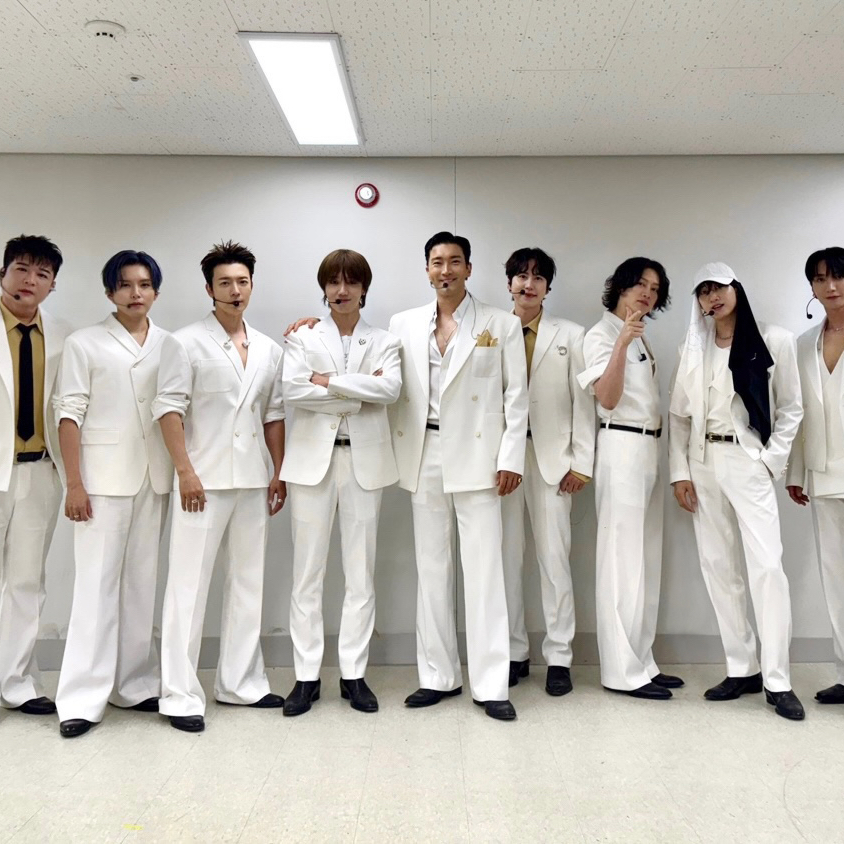 A moment captured by Super Junior's fan