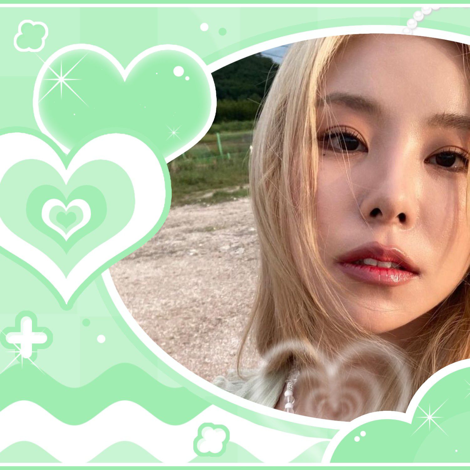 A moment captured by Wheein (MAMAMOO)'s fan