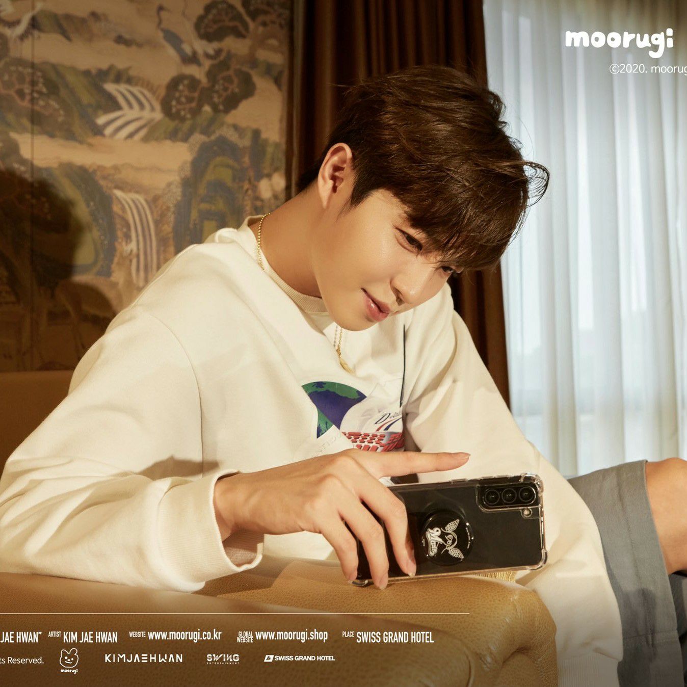 Potret di balik layar Kim Jaehwan