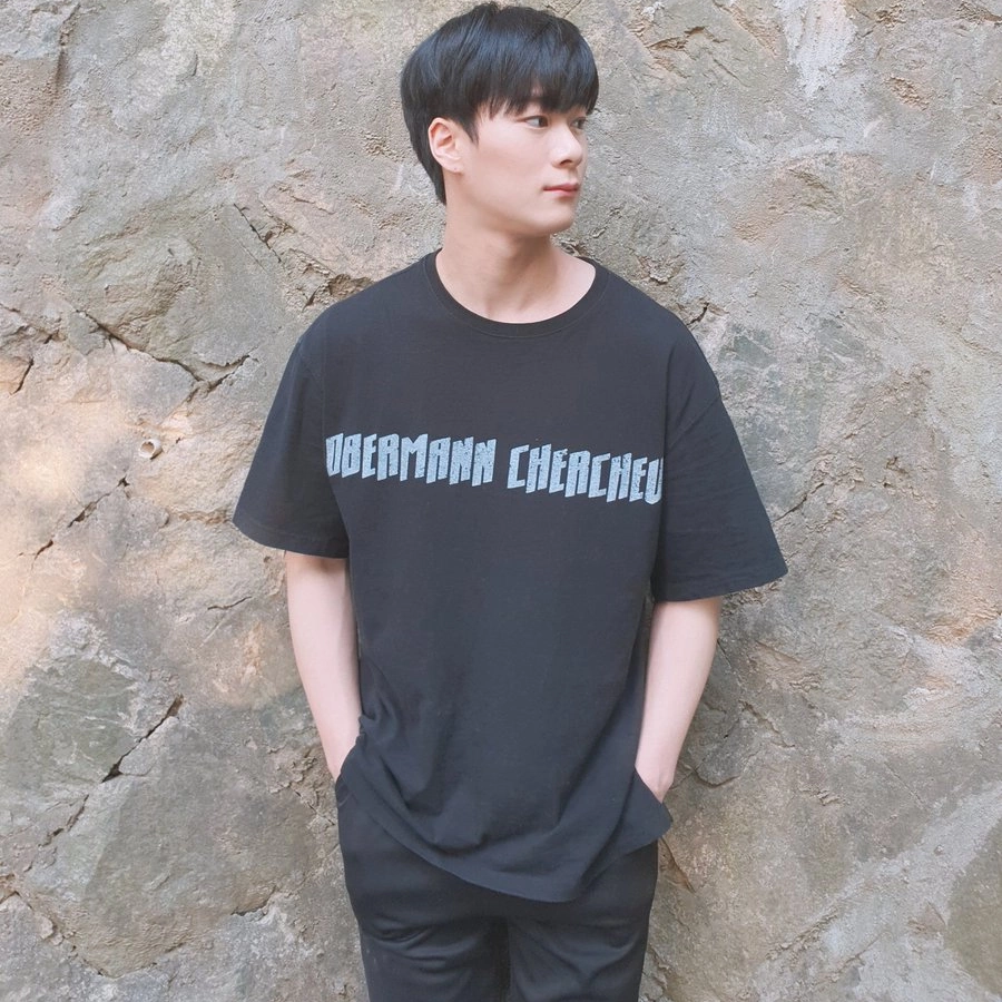 Recent activity shot of Moonbin (ASTRO)