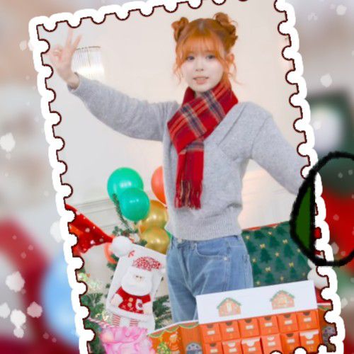 A moment captured by Riku (NiziU)'s fan