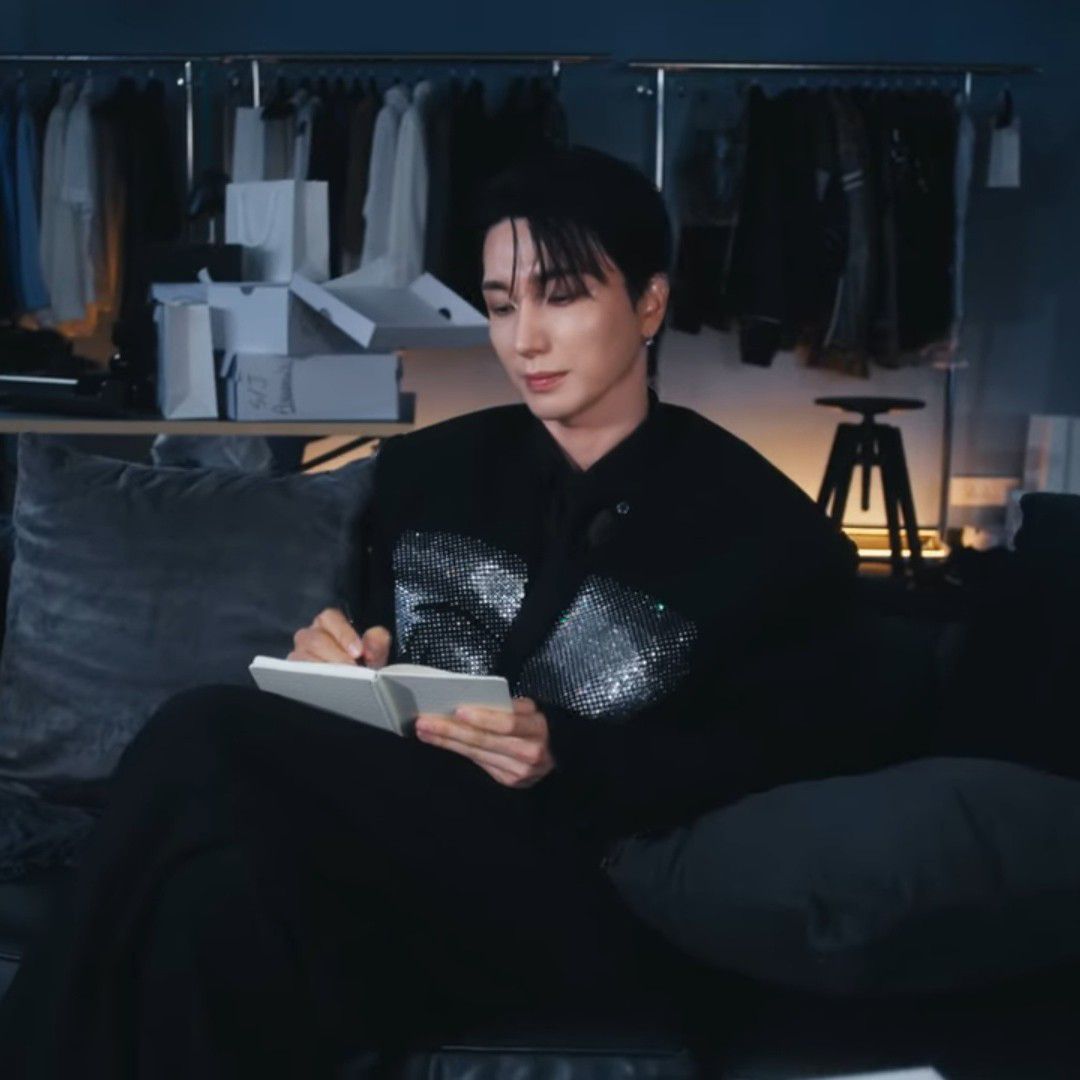 A moment captured by Super Junior's fan
