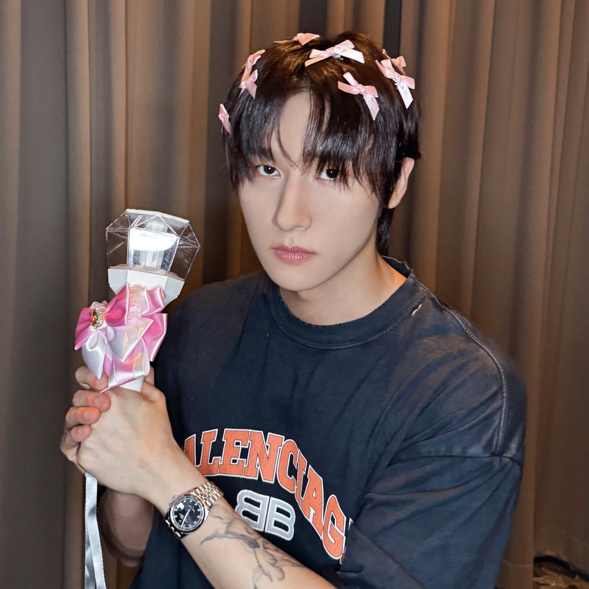 A moment captured by I.M (MONSTA X)'s fan