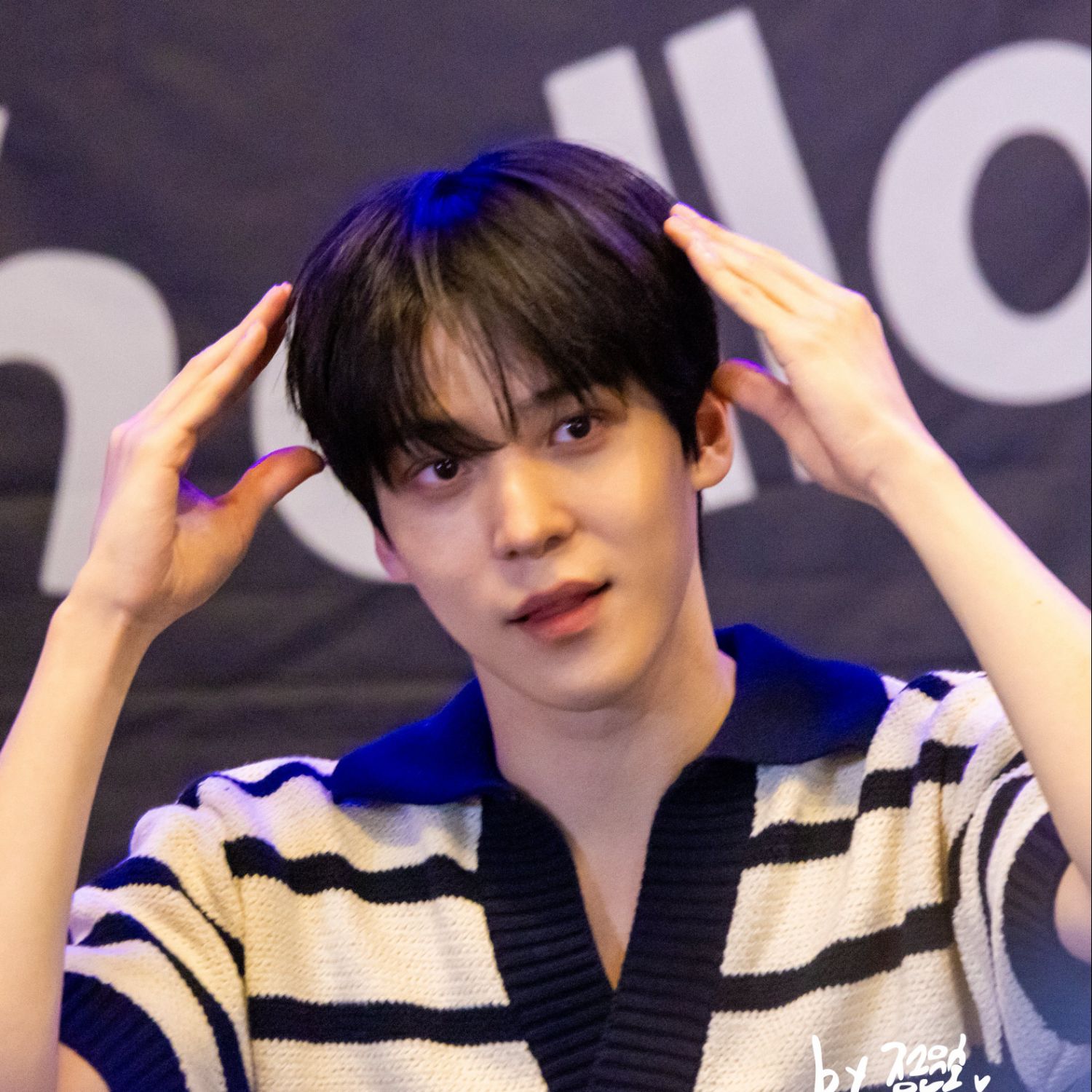 A moment captured by Yunho (ATEEZ)'s fan