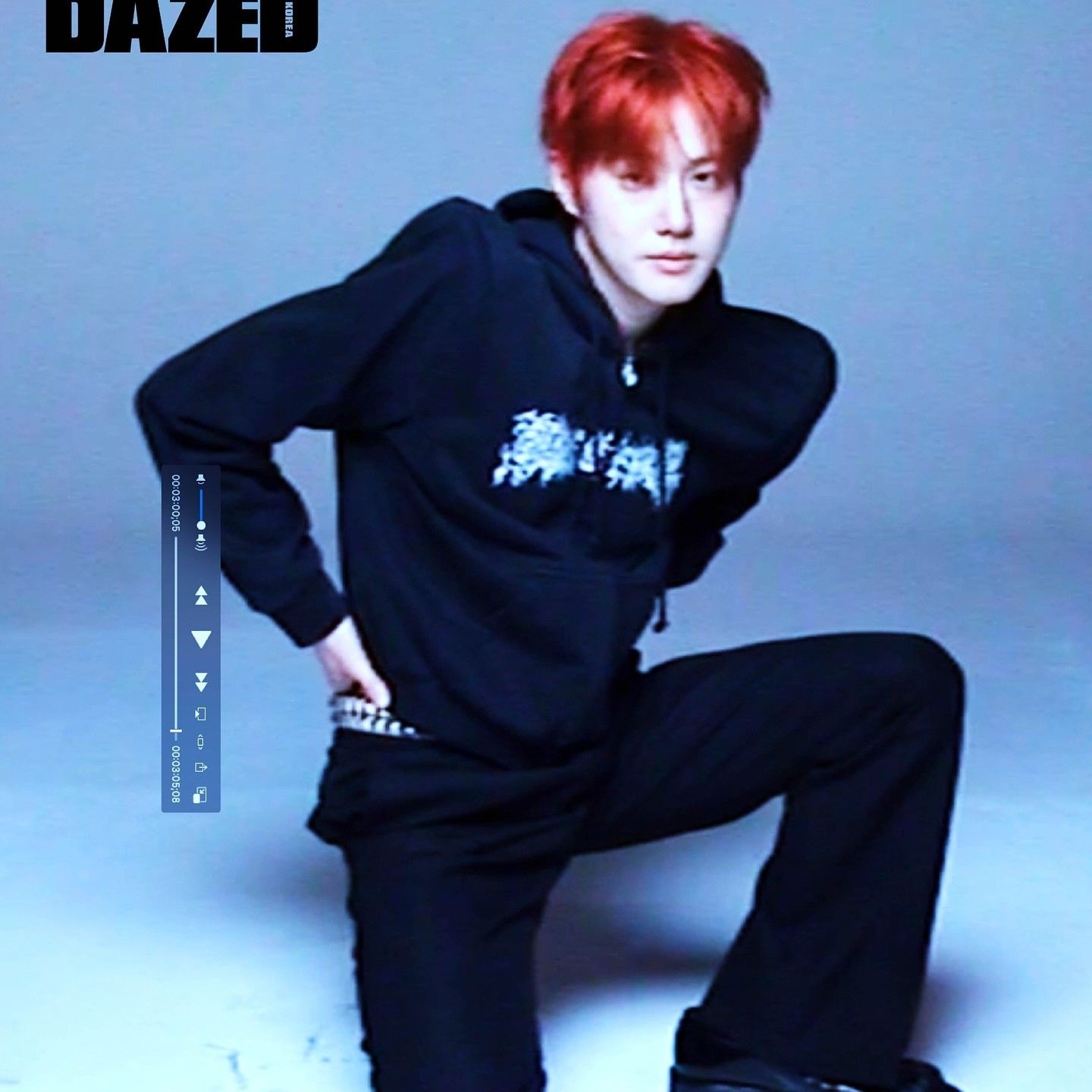 Recent activity shot of Suho (EXO)