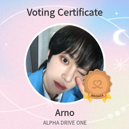 Recent activity shot of Arno (ALPHA DRIVE ONE)