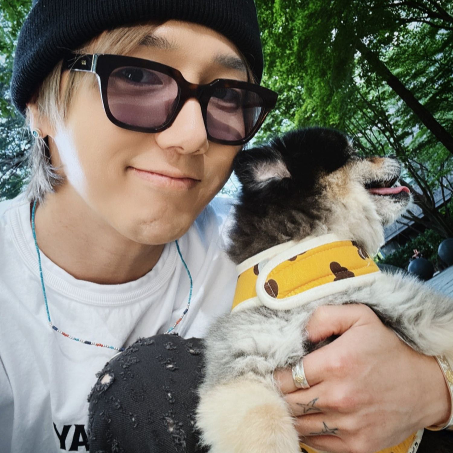 Behind-the-scenes cut of Yesung (Super Junior)