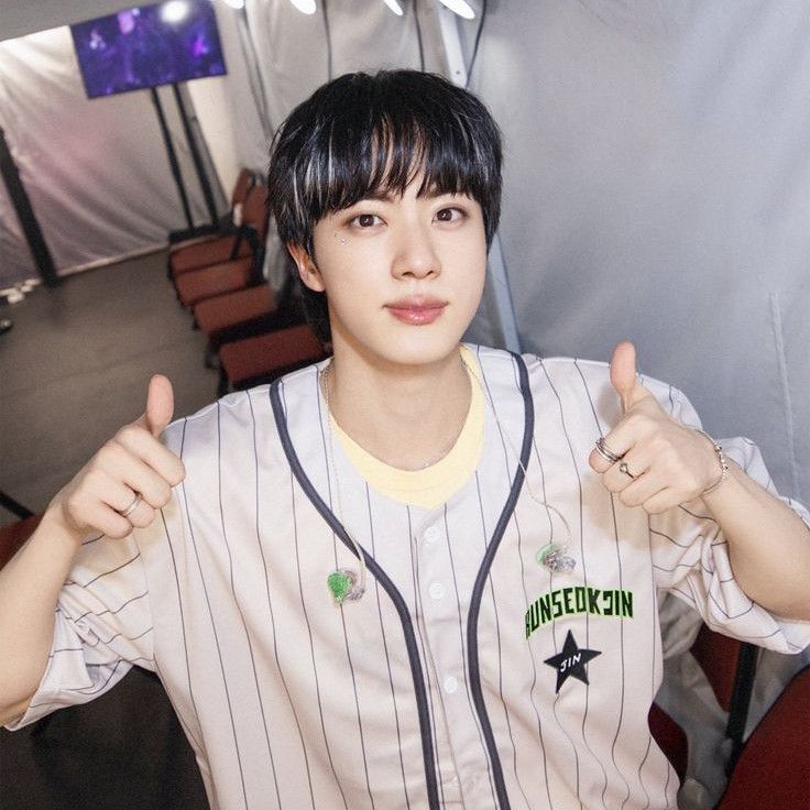 A moment captured by Jin (BTS)'s fan