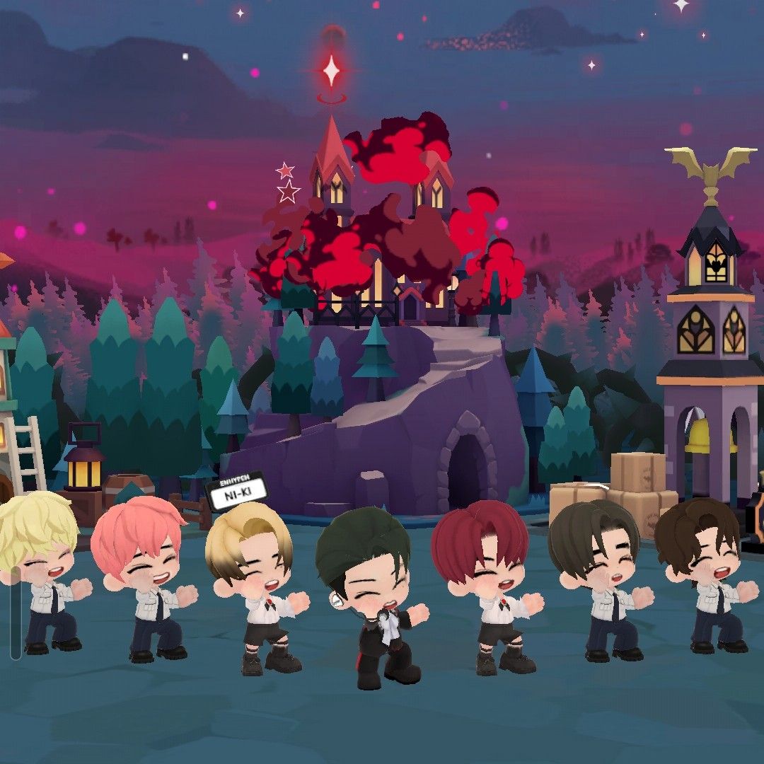 ENHYPENの舞台裏ショット