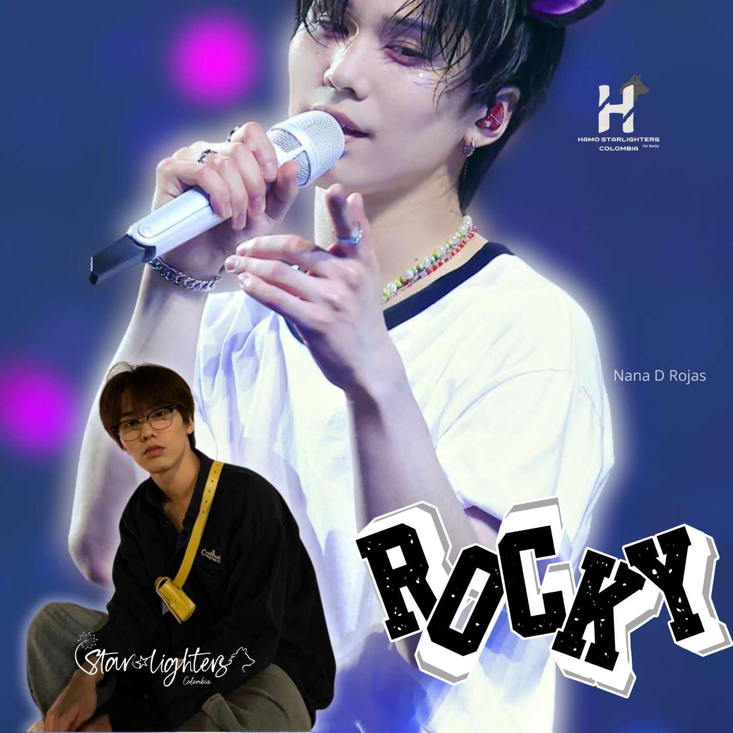 Momen yang diabadikan oleh penggemar Rocky