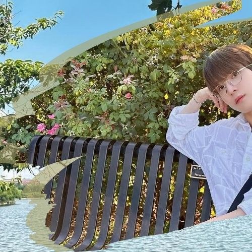 Recent activity shot of Yunho (ATEEZ)