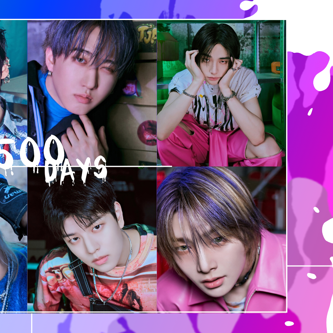 A moment captured by Stray Kids's fan