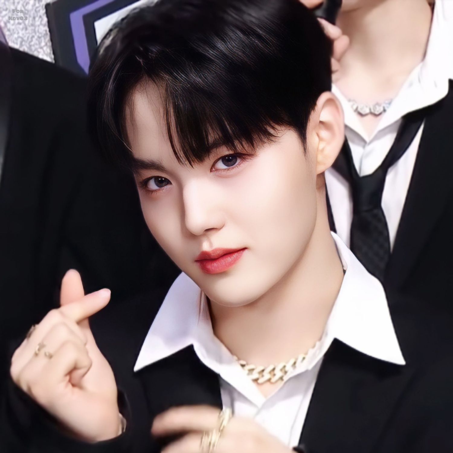A moment captured by Doyoung (TREASURE)'s fan