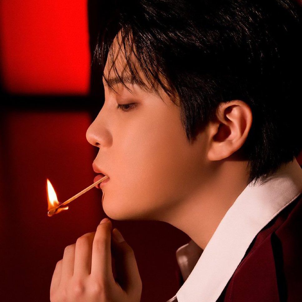 Recent activity shot of Jongho (ATEEZ)