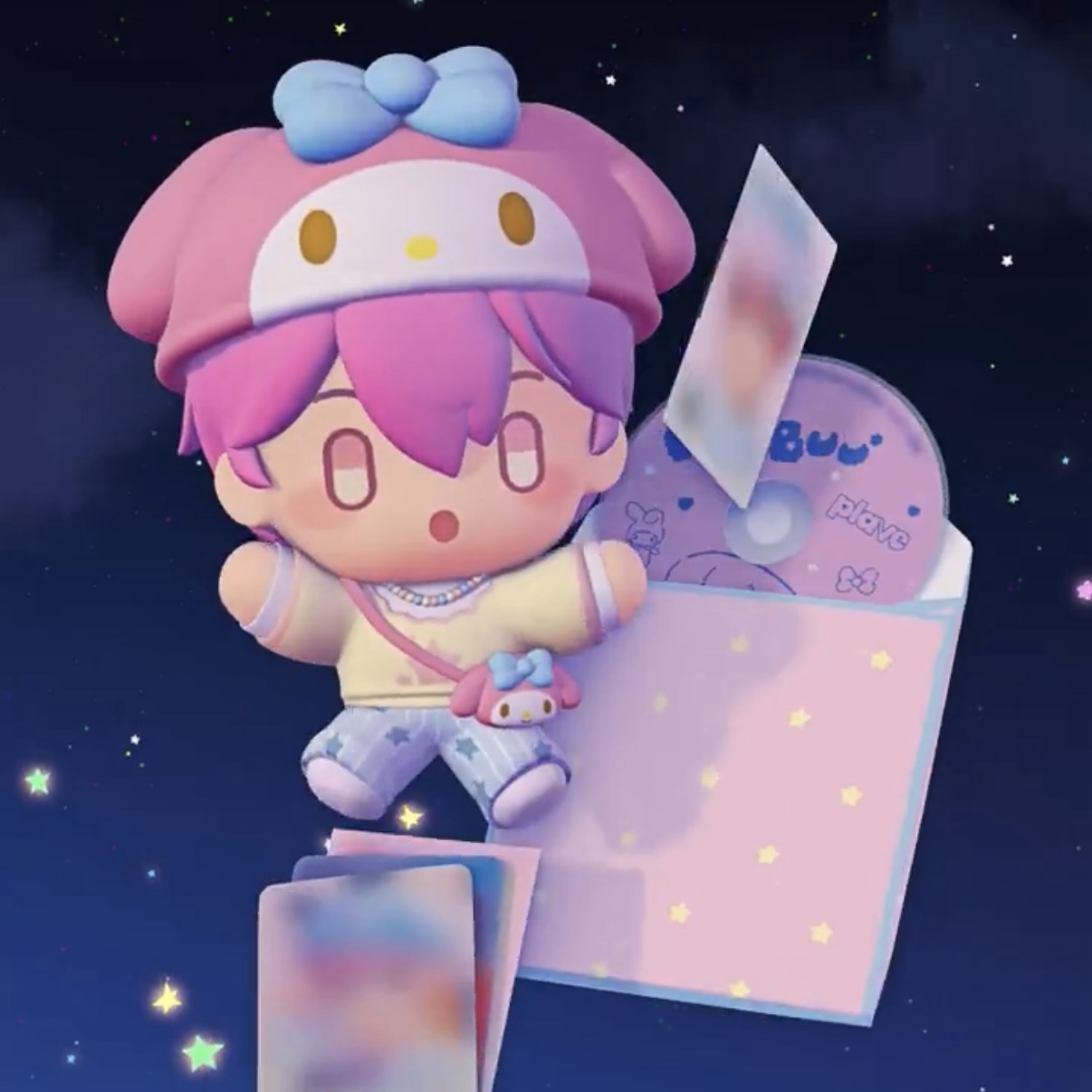 Recent activity shot of Bamby (PLAVE)