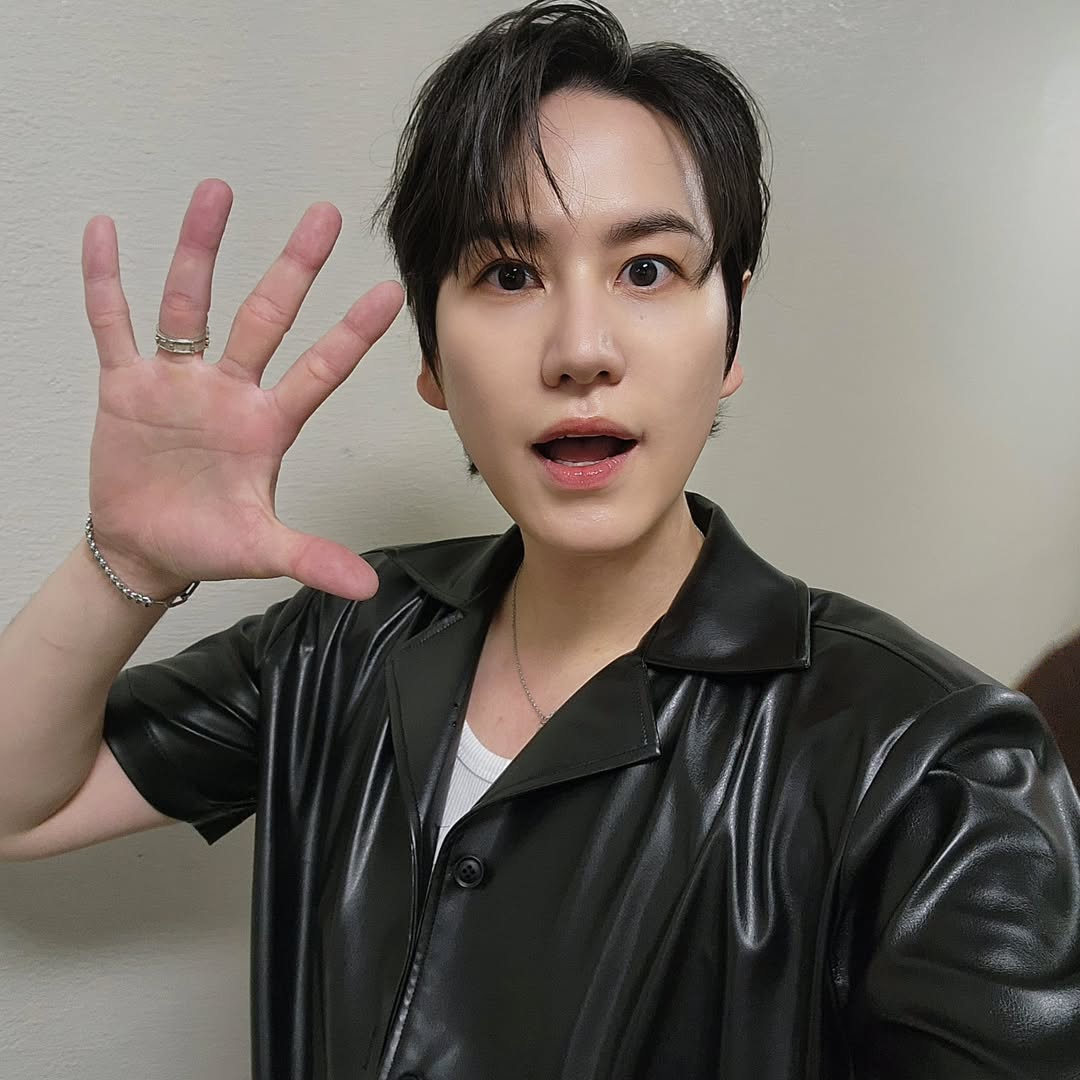 Recent activity shot of Kyuhyun (Super Junior)