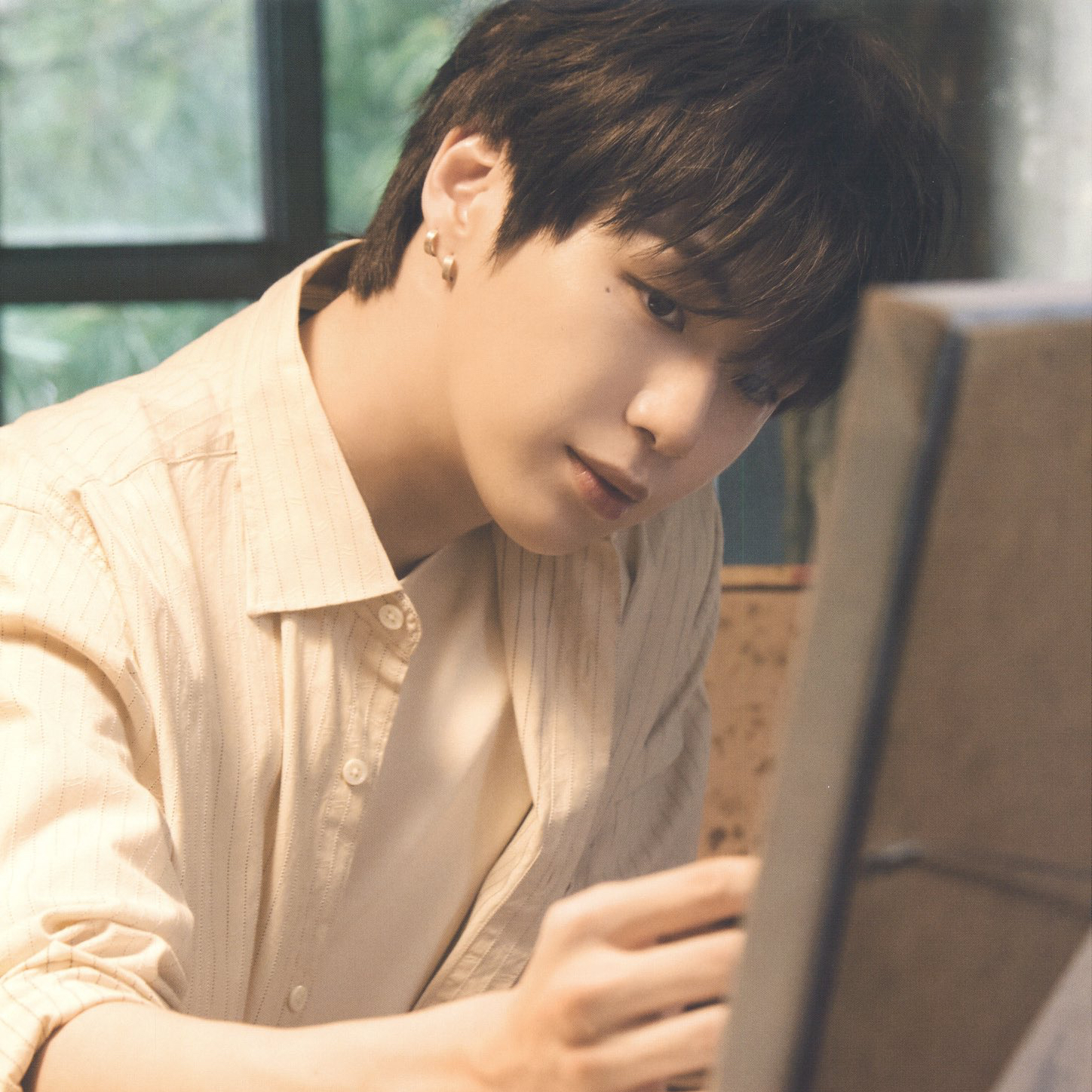 Recent activity shot of Kang Daniel