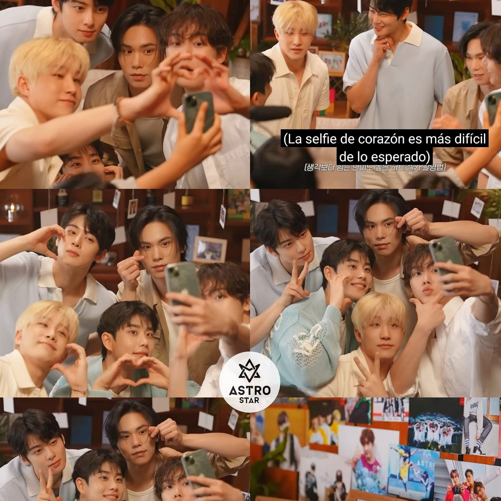 A moment captured by ASTRO's fan