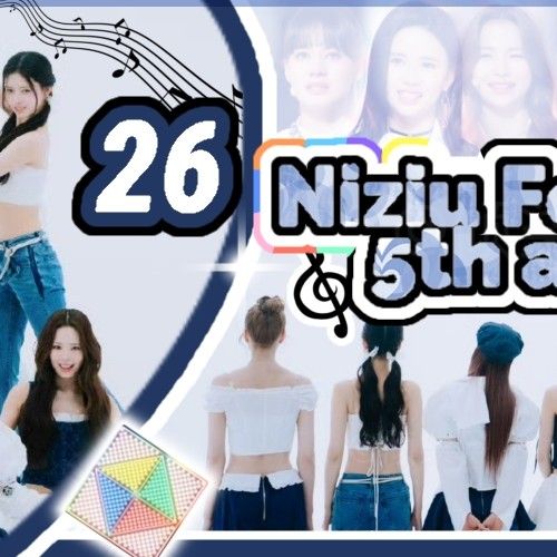 A moment captured by NiziU's fan