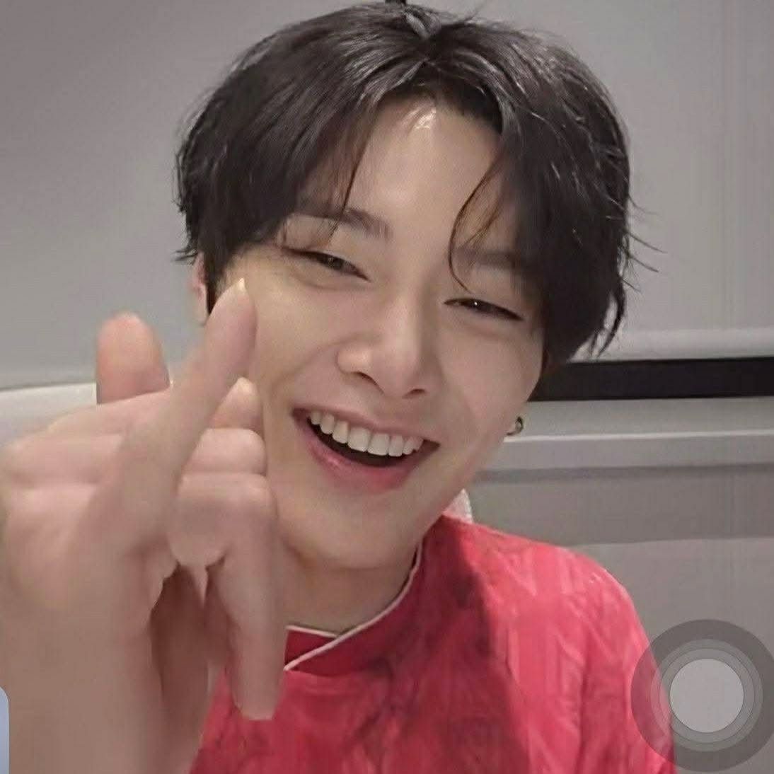 A moment captured by I.N (Stray Kids)'s fan