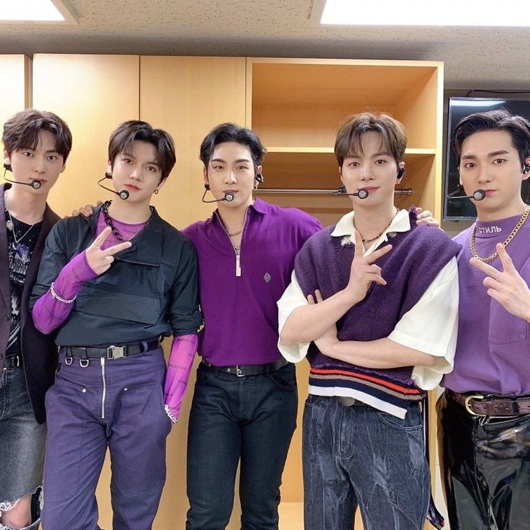 Recent activity shot of NU'EST