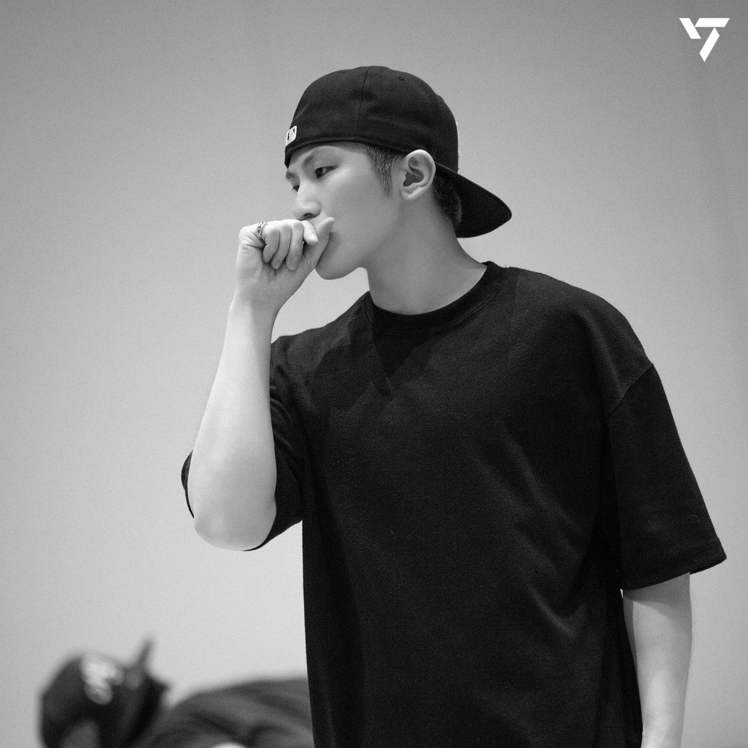 Recent activity shot of Woozi (SEVENTEEN)