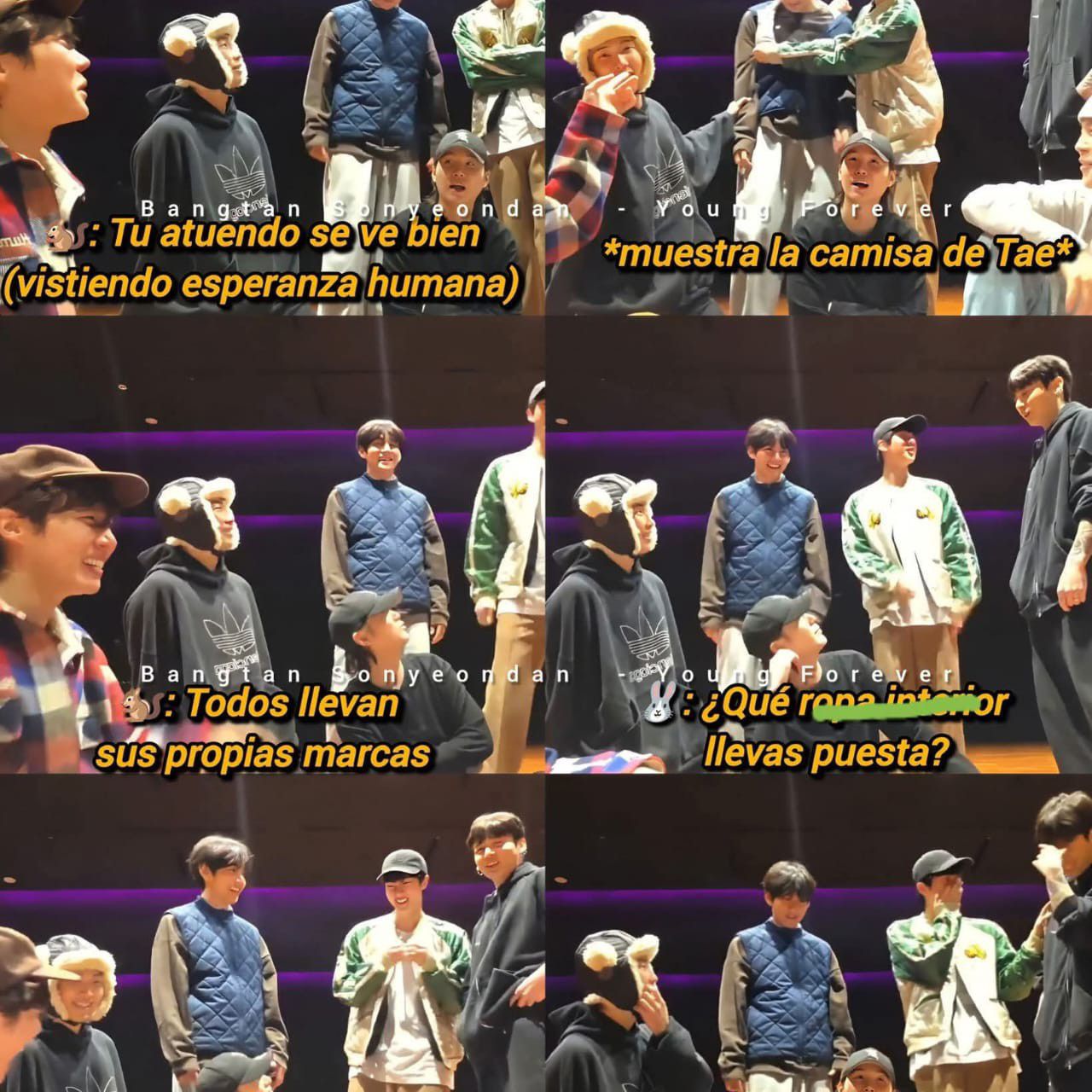 防弹少年团的幕后花絮