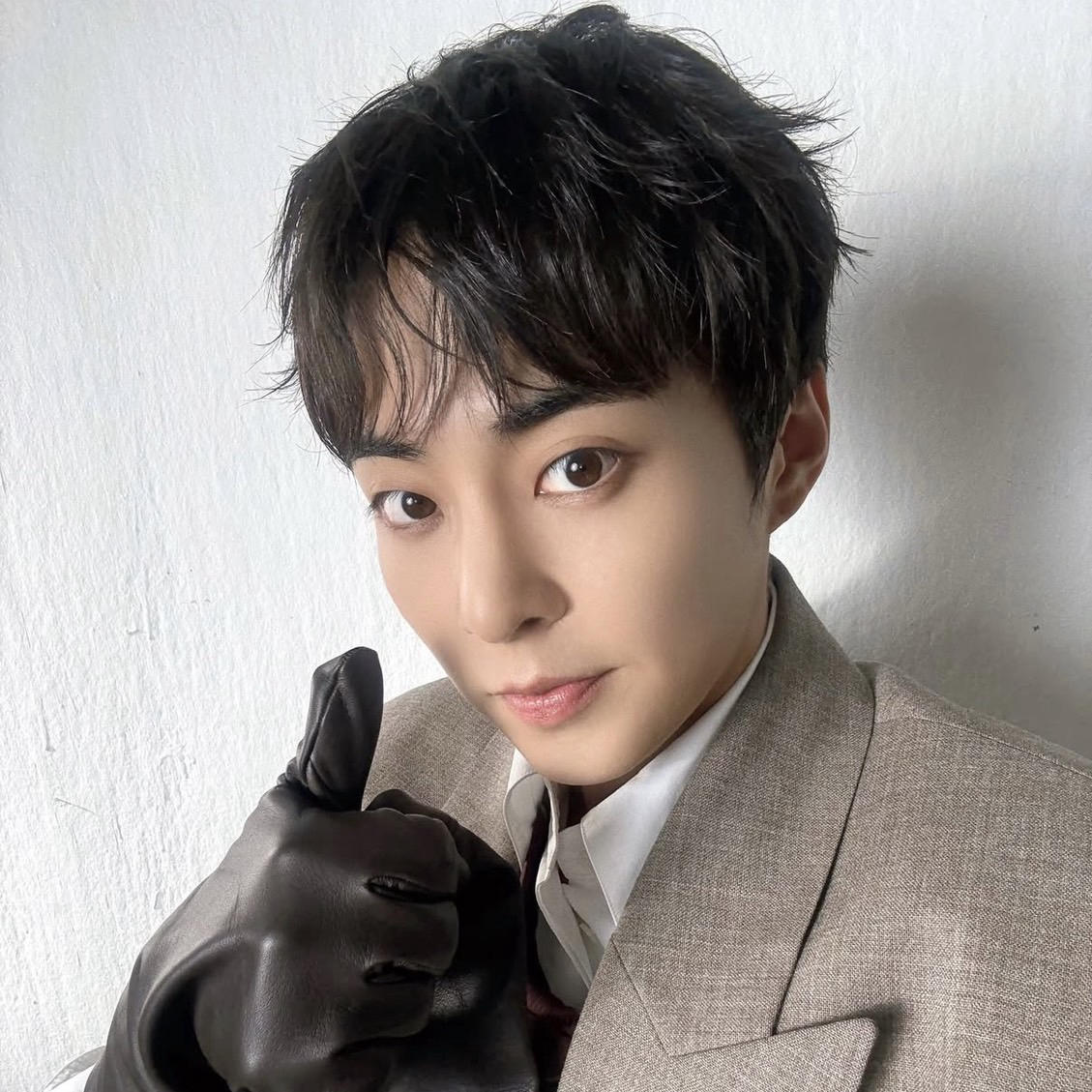 Recent activity shot of Xiumin (EXO)