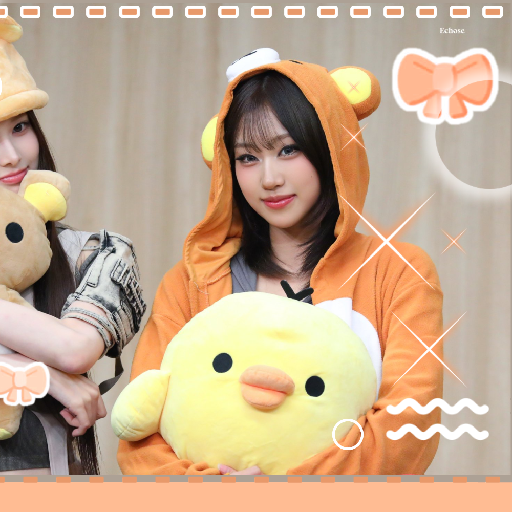 Behind-the-scenes cut of Choi Jungeun (izna)