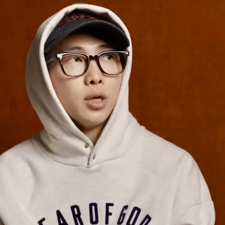 Recent activity shot of RM (BTS)