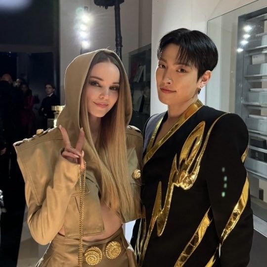 A moment captured by ATEEZ's fan