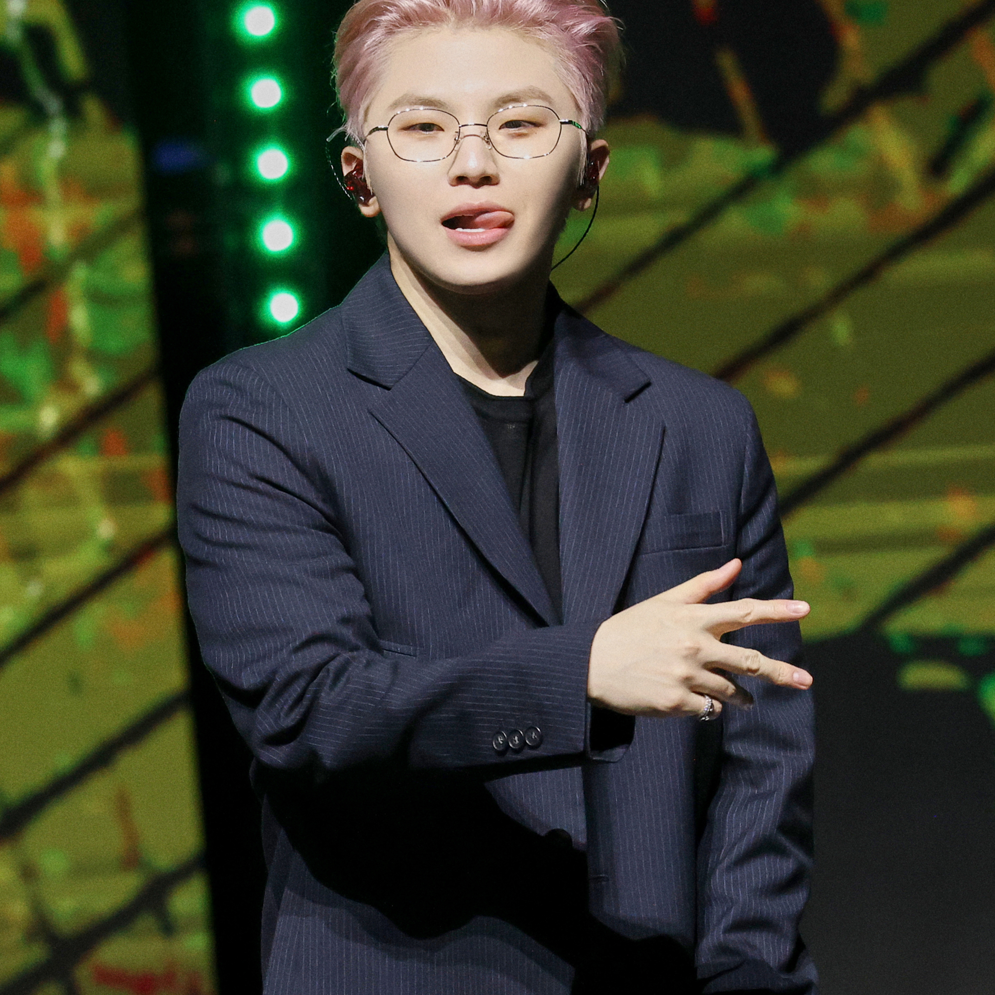 Recent activity shot of Woozi (SEVENTEEN)