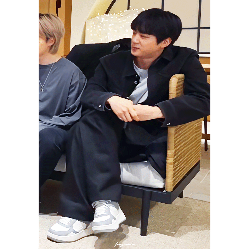 A moment captured by Jin (BTS)'s fan