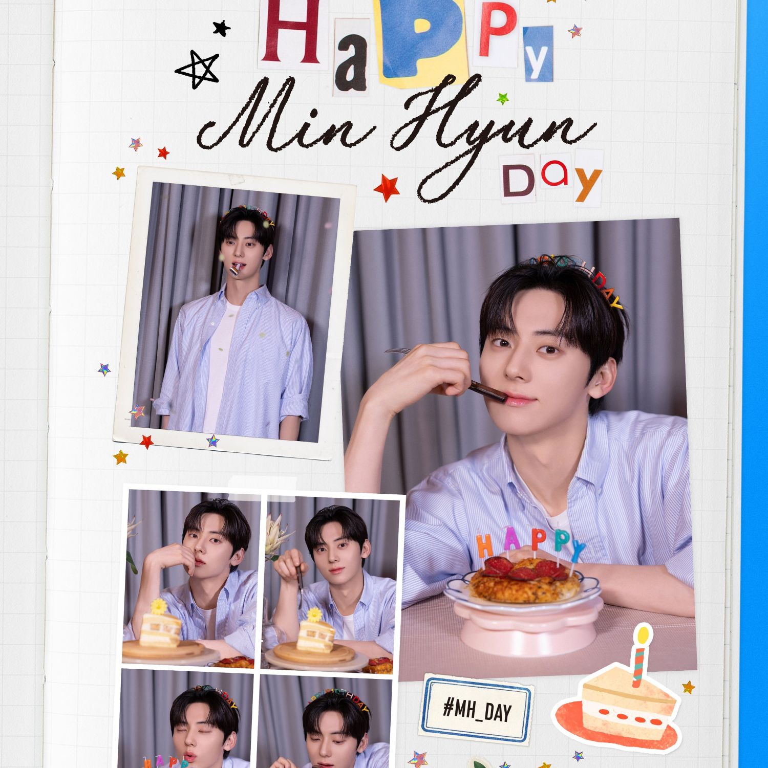 Recent activity shot of Hwang Minhyun