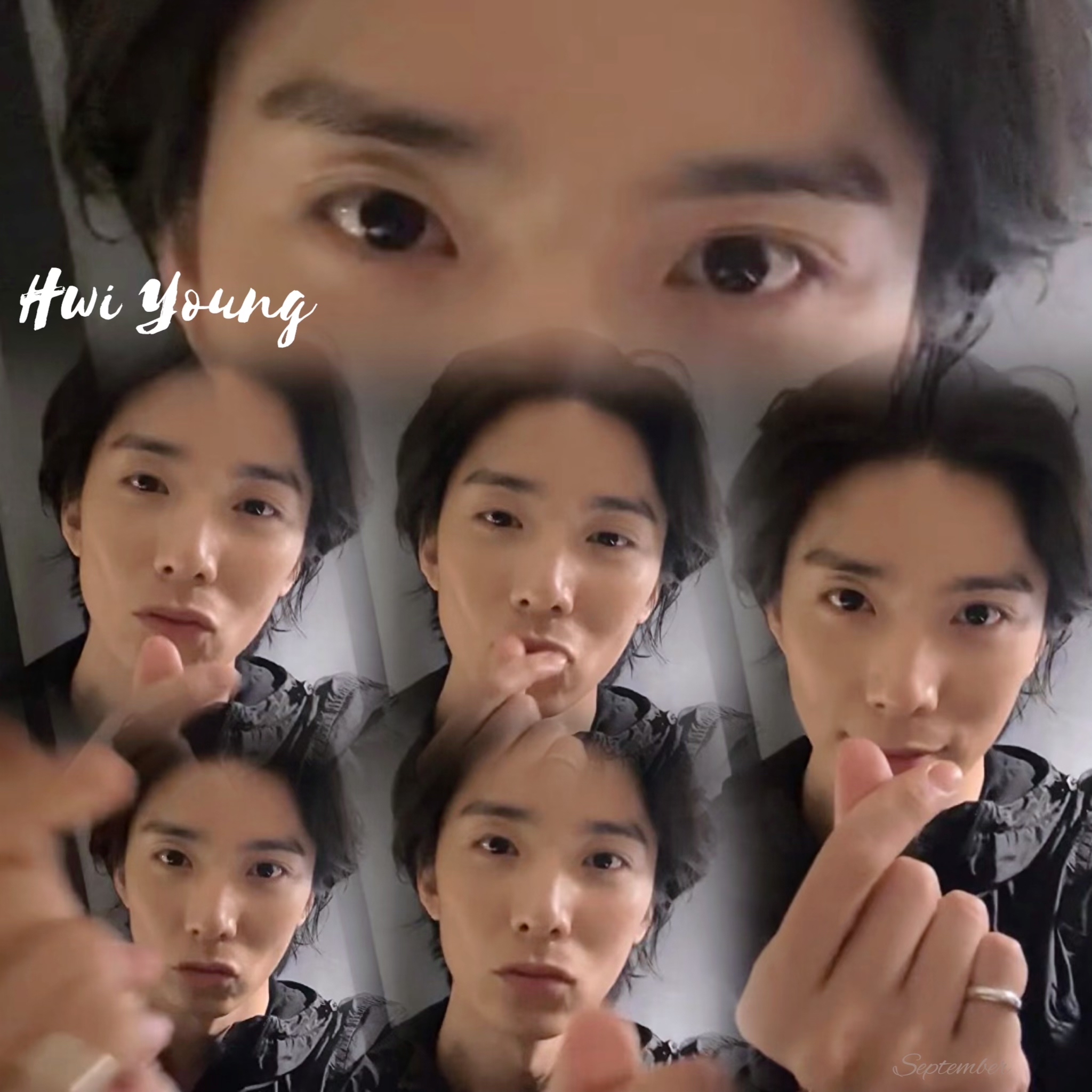 Recent activity shot of Hwiyoung (SF9)