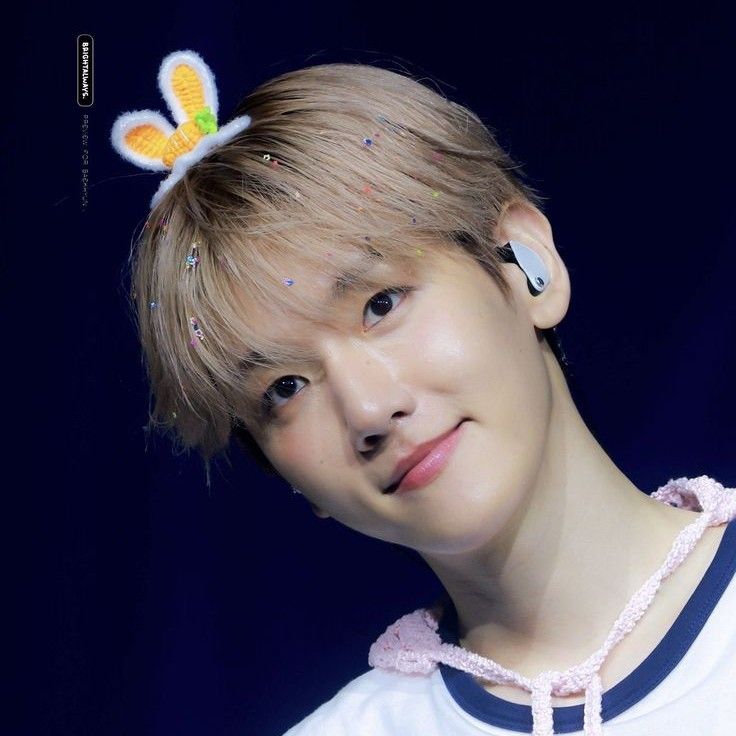 Behind-the-scenes cut of Baekhyun (EXO)