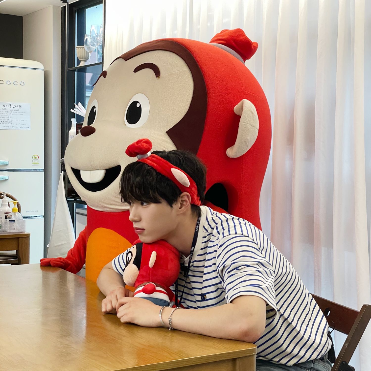 A moment captured by Kim Junseo (ALPHA DRIVE ONE)'s fan