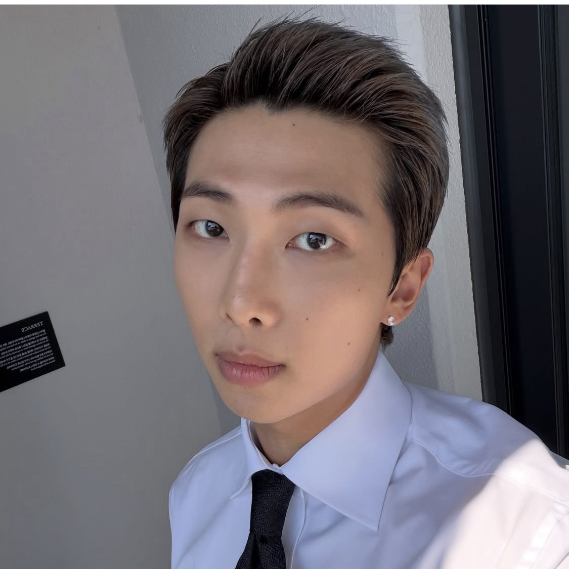 A moment captured by RM (BTS)'s fan
