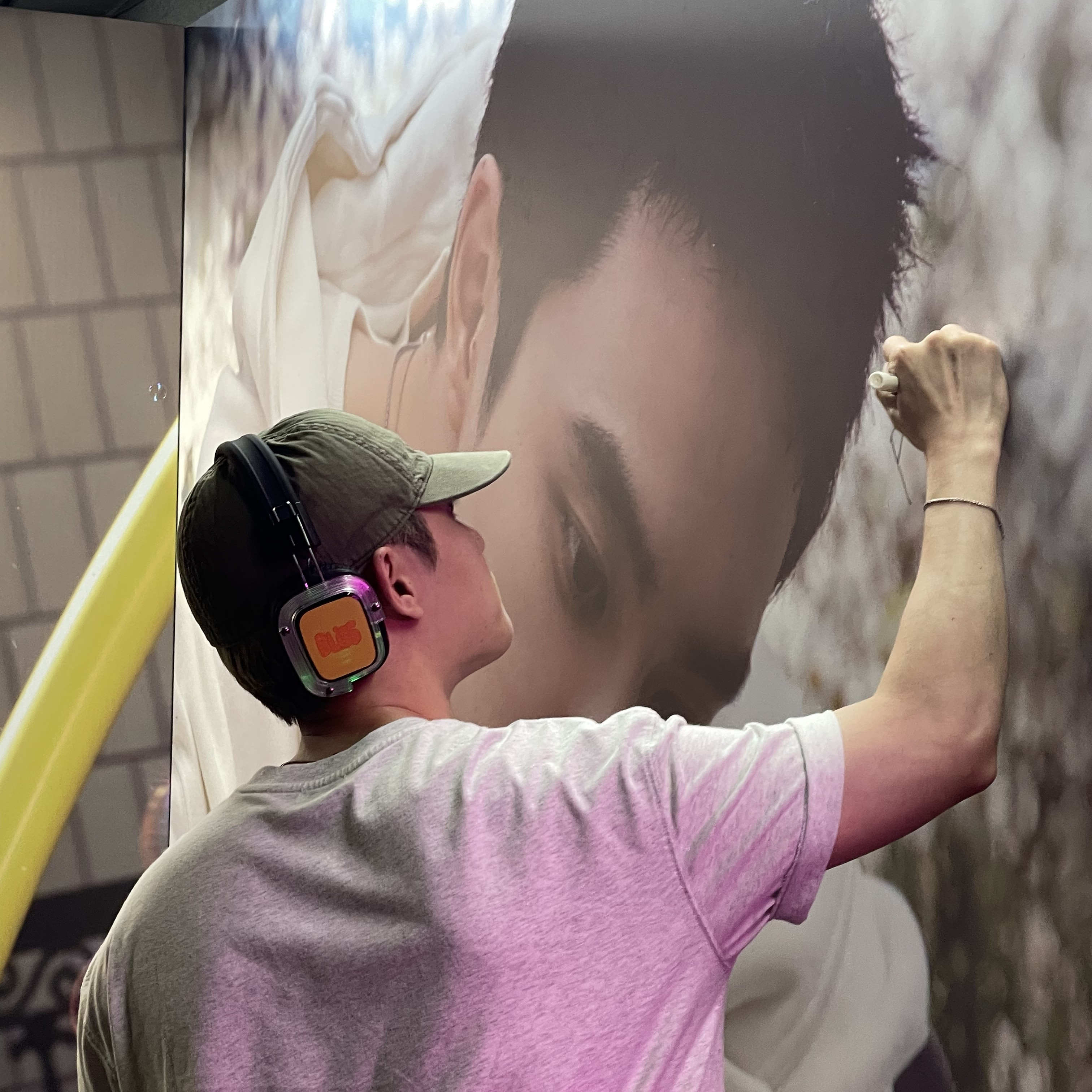 A moment captured by EXO's fan