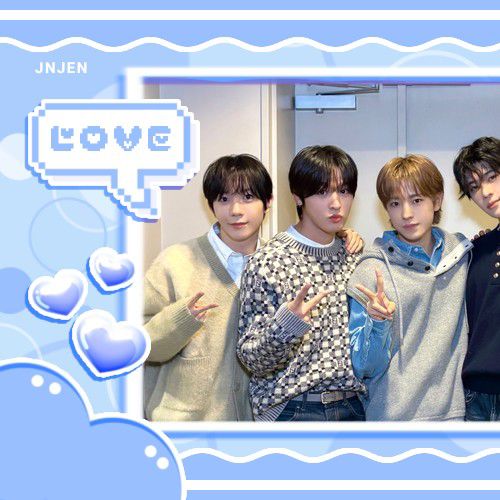 Recent activity shot of NCT WISH